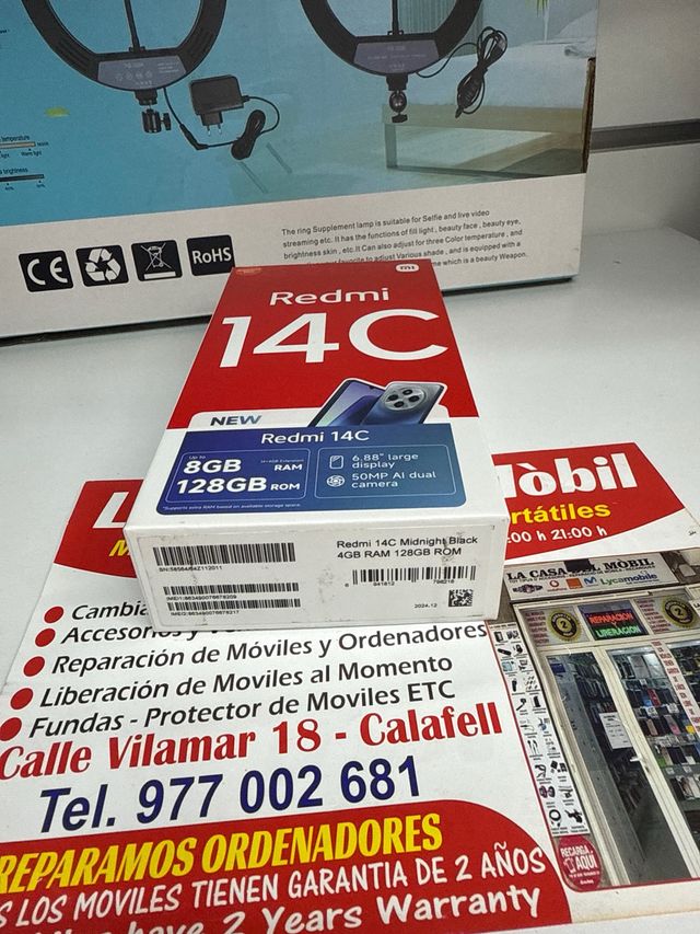 Redmi 14C 4GB RAM 128GB Nuevo