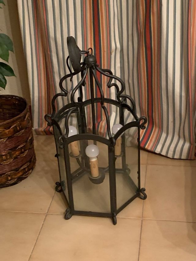 Farol Hanbel Negro y Transparente