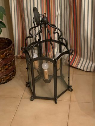 Farol Hanbel Negro y Transparente