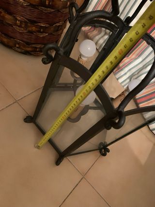 Farol Hanbel Negro y Transparente