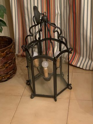 Farol Hanbel Negro y Transparente