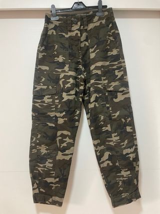 Pantalón vaquero militar camuflaje 