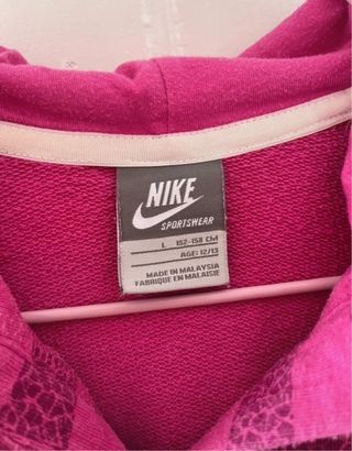 Sudadera Nike Rayas Rosas