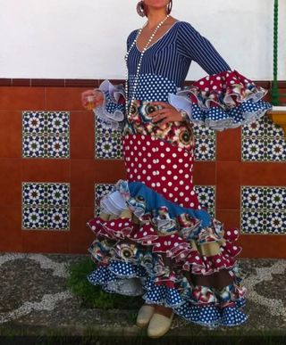 Traje de Flamenca Diseño.