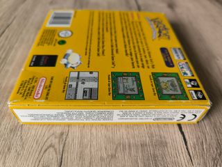 Pokémon Amarillo Edición Especial Pikachu Game Boy