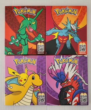 Set 4 Pokemon McDonald's Happy Meal