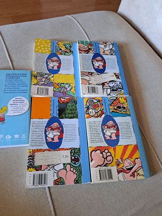 Lote 5 libros del Capitan Calzoncillos Dav Pilkey