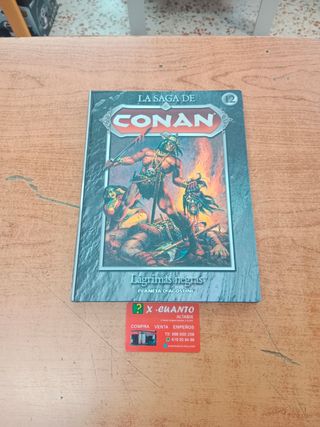 COMIC LA SAGA DE CONAN NÚMERO 12 LÁGRIMAS NEGRA