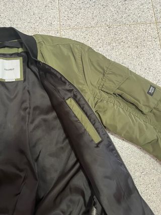 Chaqueta Bomber Verde Militar