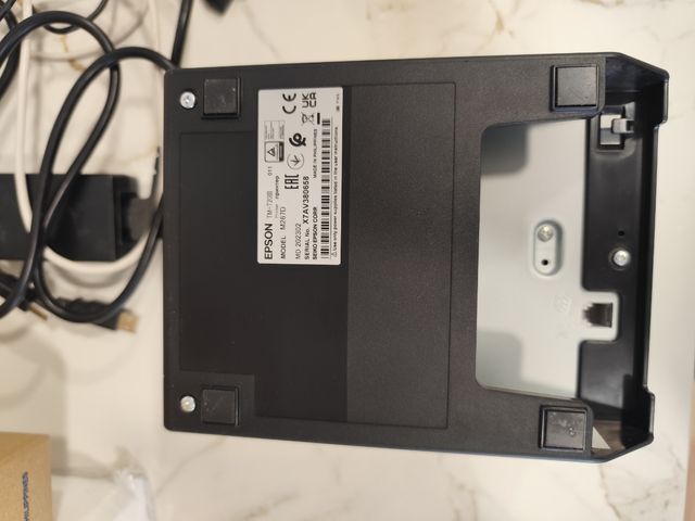 Impresora de Tickets Epson Negra