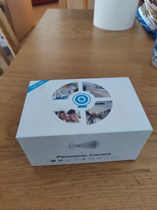 Cámara panorámica wifi 360° tipo bombilla