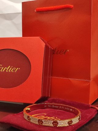Pulsera Cartier Oro Mujer