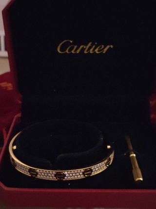 Pulsera Cartier Oro Mujer