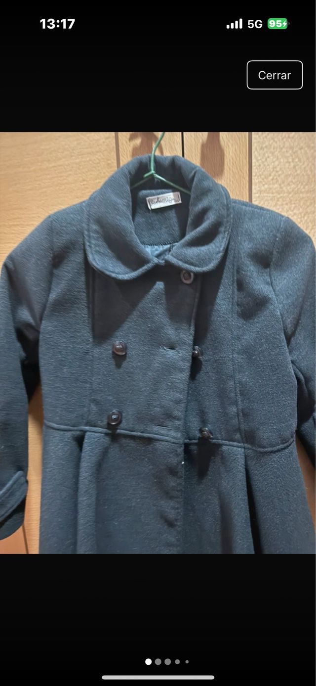 Abrigo paño niña La Ormiga