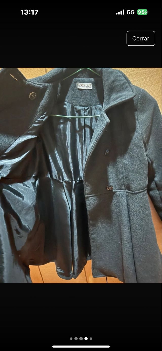 Abrigo paño niña La Ormiga