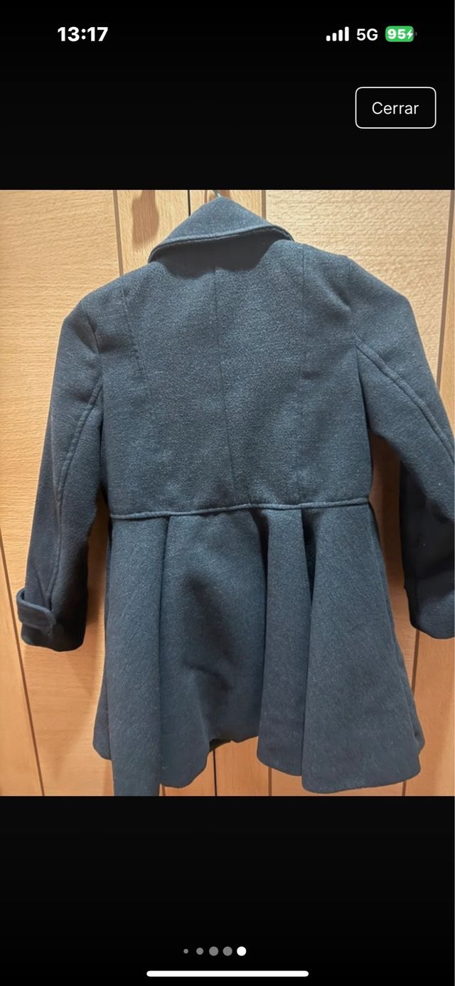 Abrigo paño niña La Ormiga