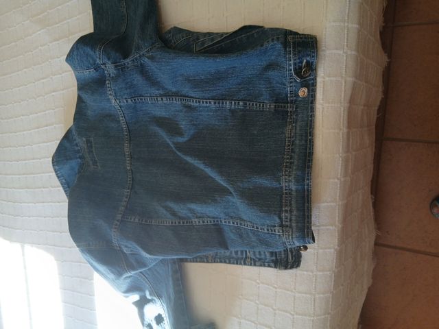 Cazadora Vaquera Mujer Azul