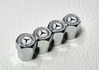 Mercedes 4 Tapones Valvula para Neumaticos Llantas
