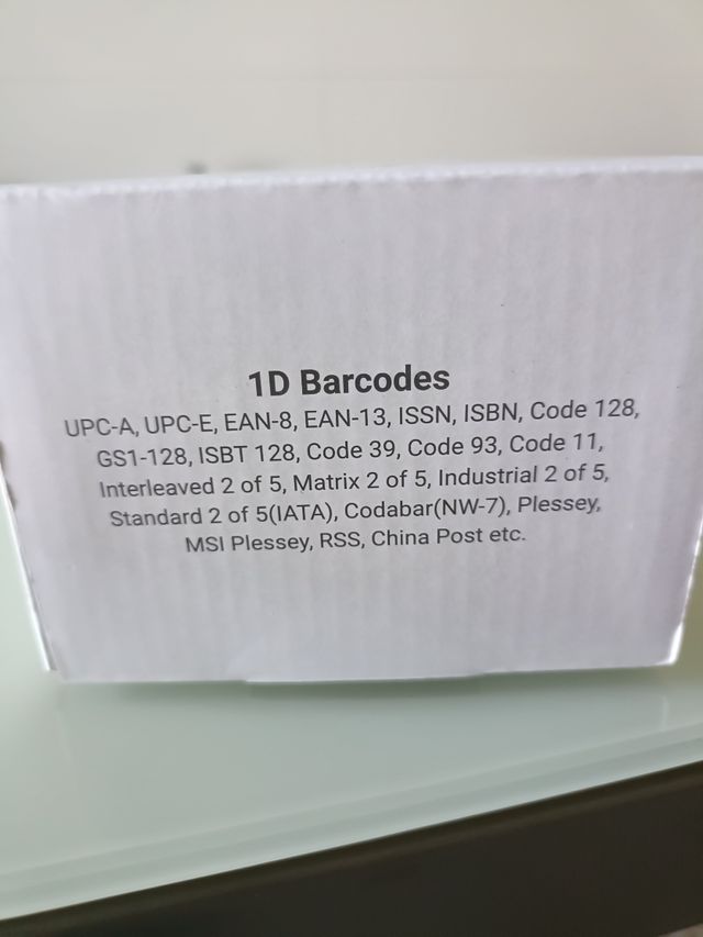 Lector Códigos de Barras Tera Mod 1500C 1D Cable 1