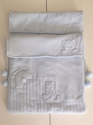 Saco celeste para bebé de Prénatal