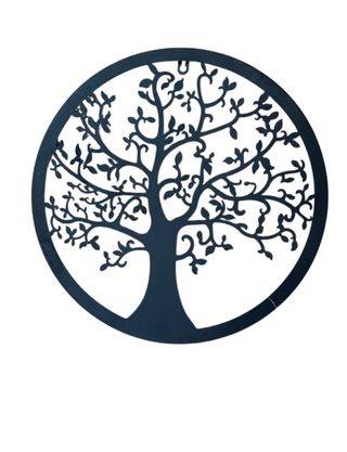 Árbol de la vida colgante de metal