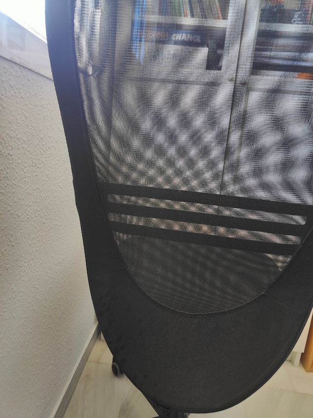 Sedia da ufficio ergonomica nera IKEA