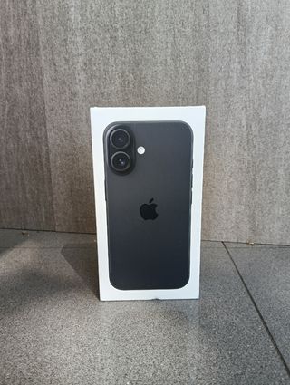 iPhone 16 128gb negro Nuevo+Cargador