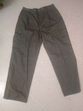 Pantalones de trabajo verde oliva