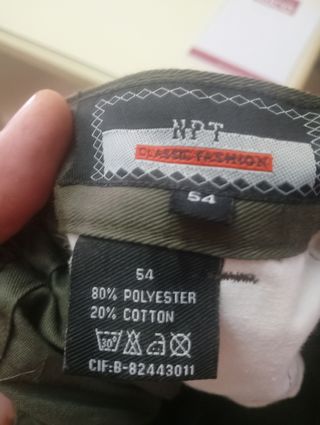 Pantalones de trabajo verde oliva