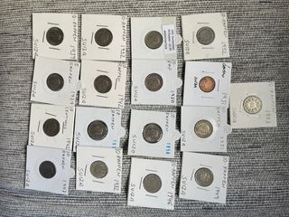 Monedas antiguas de diferentes Países...