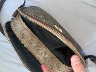 Bolso Guess Beige y Marrón Original
