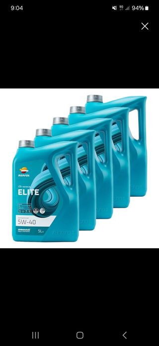 Aceite Repsol Elite 5W-40 5L 2 LATAS.