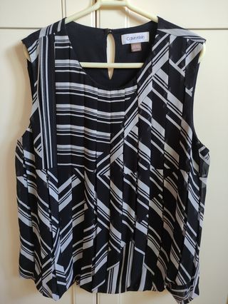 Blusa sin mangas Calvin Klein XS