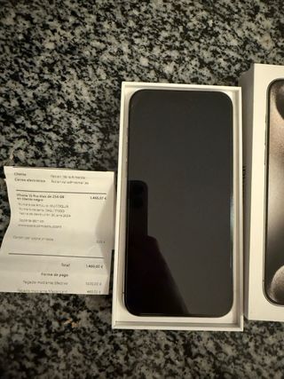 iPhone 15 Pro Max 256GB Titanio Negro