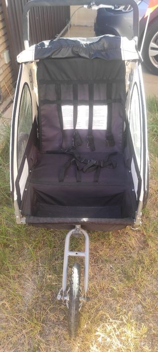 Carrito para bicicleta infantil