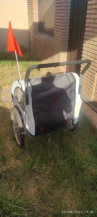 Carrito para bicicleta infantil