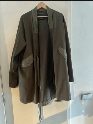 Maharishi Parka Kimono Fishtail Verde Oliva