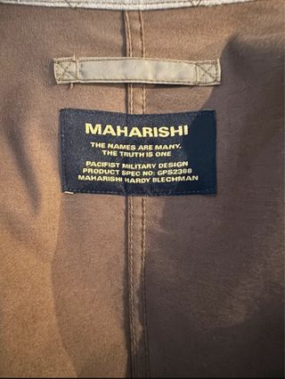 Maharishi Parka Kimono Fishtail Verde Oliva