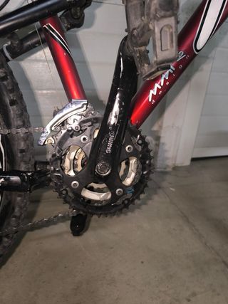 Bici doble suspensión proyecto bandit