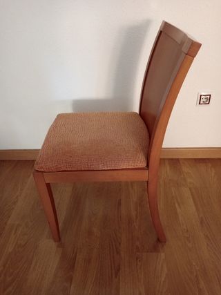 Silla de comedor de roble