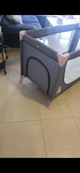 Cuna de viaje con colchón
