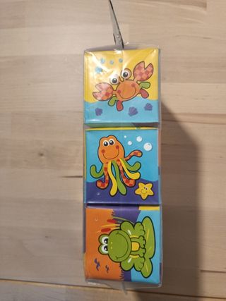 Bloques de baño blandos para bebés +6 meses