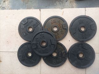 Discos de pesa DOMYOS 2 kg