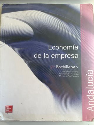 LA - Economia de la empresa 2 Bachillerato. Lib...