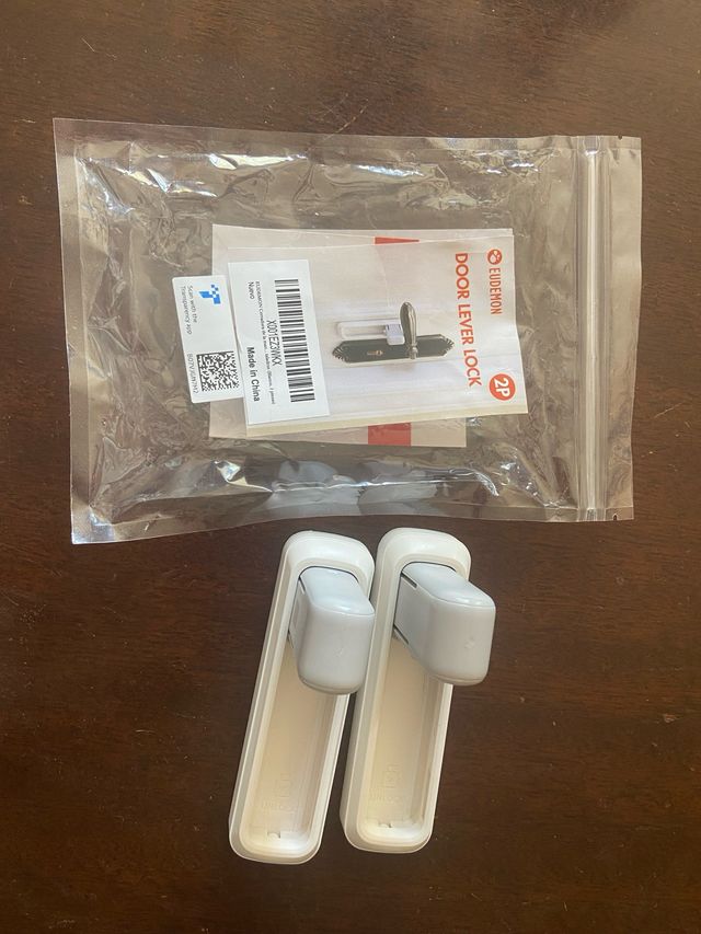 Cerradura de seguridad para manija de puerta