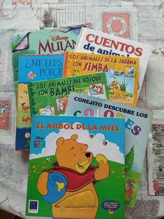 Cuentos infantiles lote por 7 euros 