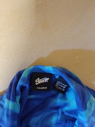 Camicia Pull&Bear fantasia blu