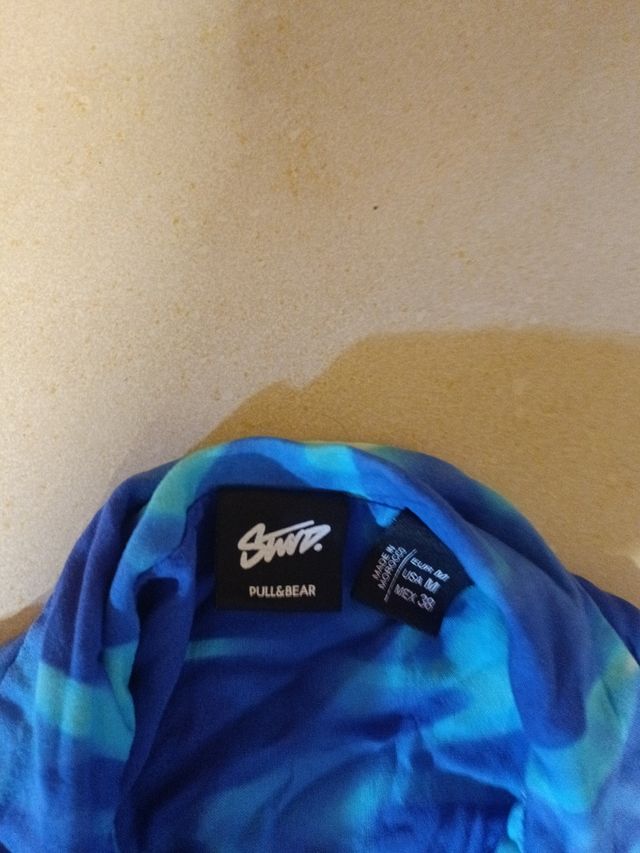 Camicia Pull&Bear fantasia blu