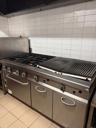 Cocina Fagor 4 fuegos + Parrilla + Horno