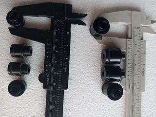 Adaptador eje pasante 12 y 15 mm a QR9 mm de liber